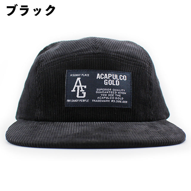 4色展開 アカプルコ ゴールド CORDUROY STRAPBACK CAP ACAPULCO GOLD