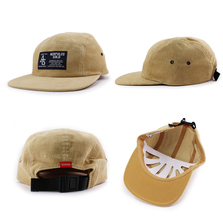 4色展開 アカプルコ ゴールド CORDUROY STRAPBACK CAP ACAPULCO GOLD