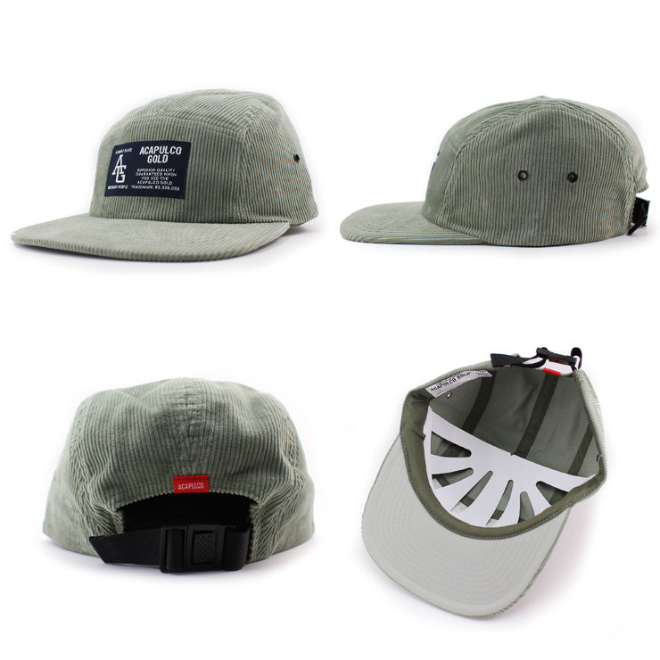 4色展開 アカプルコ ゴールド CORDUROY STRAPBACK CAP ACAPULCO GOLD