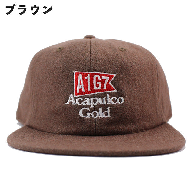 アカプルコ ゴールド 6パネルキャップ 【WOOL 6PANEL CAP】 ACAPULCO GOLD