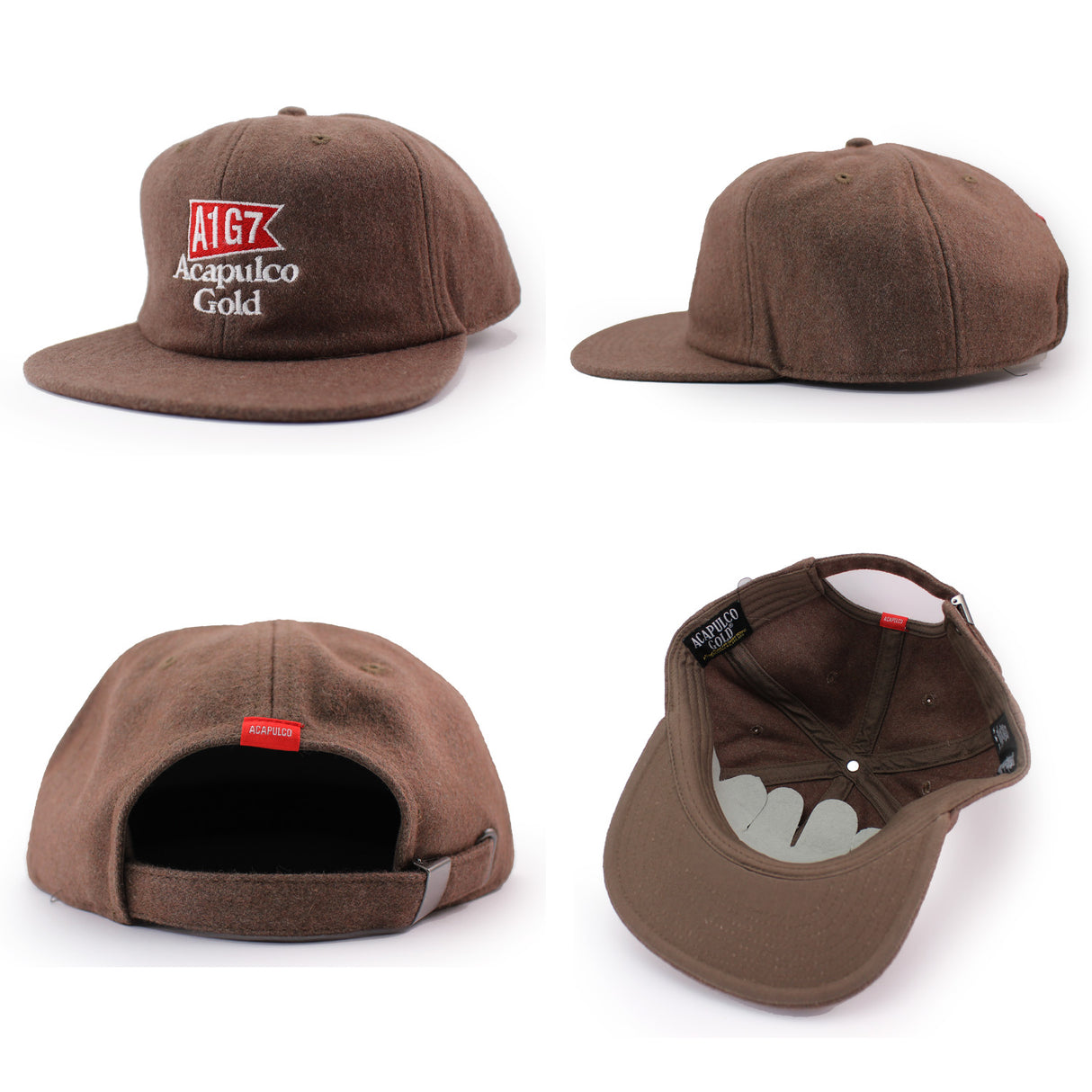 アカプルコ ゴールド 6パネルキャップ 【WOOL 6PANEL CAP】 ACAPULCO GOLD