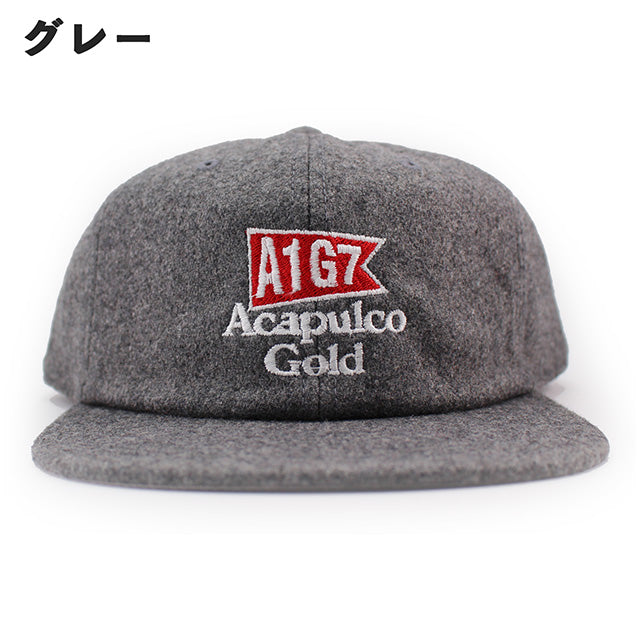 アカプルコ ゴールド 6パネルキャップ 【WOOL 6PANEL CAP】 ACAPULCO GOLD