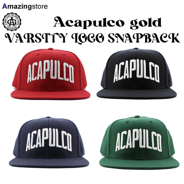 アカプルコ ゴールド スナップバック キャップ 【VARSITY LOGO SNAPBACK CAP】 ACAPULCO GOLD