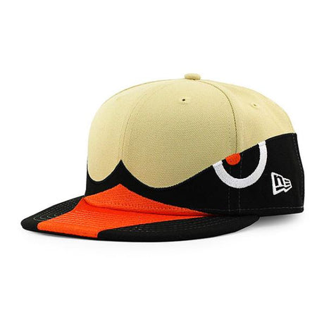 ニューエラ キャップ 59FIFTY 福岡ダイエー ホークス NPB CLASSIC HELMET FITTED CAP BLACK BEIGE NEW ERA FUKUOKA DAIEI HAWKS 13562223