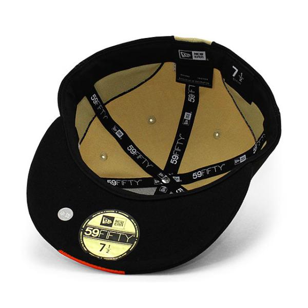 ニューエラ キャップ 59FIFTY 福岡ダイエー ホークス NPB CLASSIC HELMET FITTED CAP BLACK BEIGE NEW ERA FUKUOKA DAIEI HAWKS 13562223