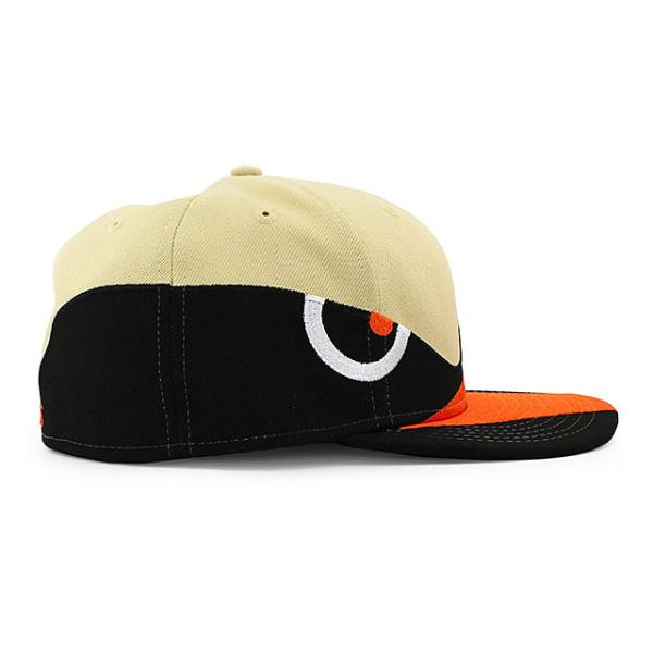 ニューエラ キャップ 59FIFTY 福岡ダイエー ホークス NPB CLASSIC HELMET FITTED CAP BLACK BEIGE NEW ERA FUKUOKA DAIEI HAWKS 13562223