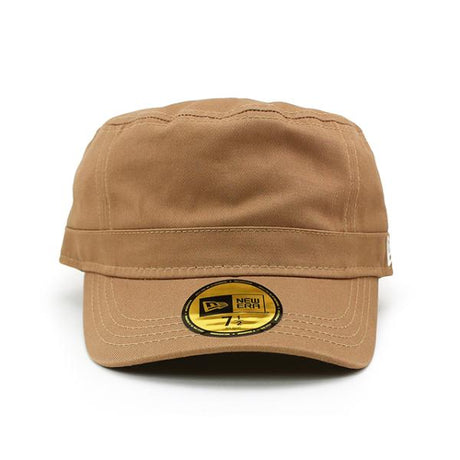 ニューエラ ワークキャップ WM-01 TWILL COTTON BLANK CAP KHAKI WHITE FLAG 13561917