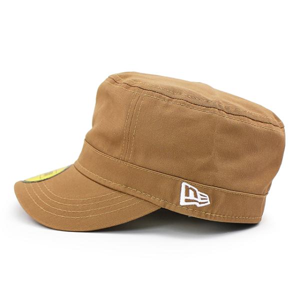 ニューエラ ワークキャップ WM-01 TWILL COTTON BLANK CAP KHAKI WHITE FLAG 13561917