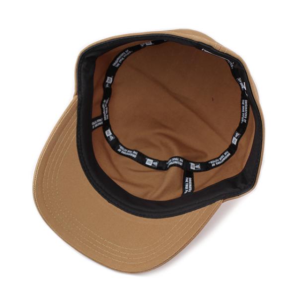 ニューエラ ワークキャップ WM-01 DUCK COTTON BLANK CAP TAN MOSS BROWN FLAG