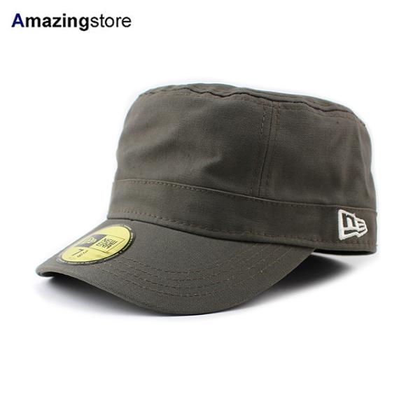 ニューエラ キャップ WM-01 DUCK COTTON BLANK CAP MOSS GREEN WHITE FLAG
