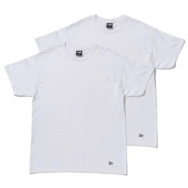 2枚パック ニューエラ Tシャツ 2-PACK TEE WHITE NEW ERA 13561861