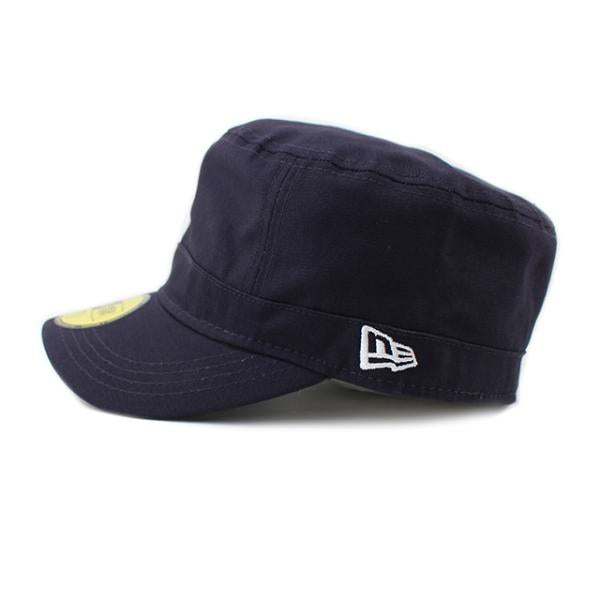 ニューエラ ワークキャップ WM-01 DUCK COTTON BLANK CAP NAVY WHITE FLAG