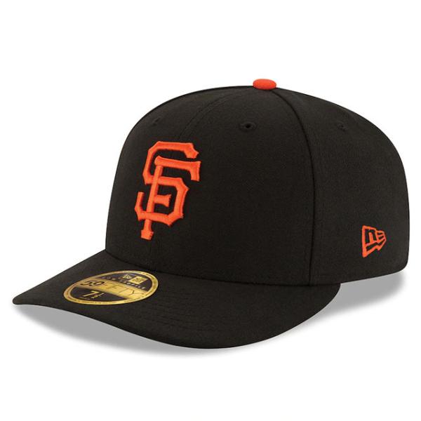 ニューエラ キャップ 59FIFTY サンフランシスコ ジャイアンツ LOW CROWN ON-FIELD AUTHENTIC GAME BLACK