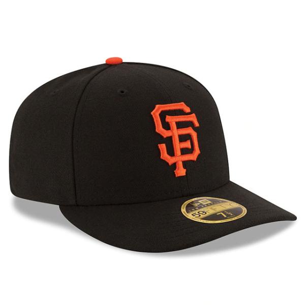 ニューエラ キャップ 59FIFTY サンフランシスコ ジャイアンツ LOW CROWN ON-FIELD AUTHENTIC GAME BLACK