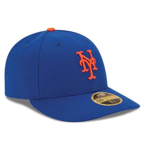 ニューエラ キャップ 59FIFTY ニューヨーク メッツ LOW CROWN ON-FIELD AUTHENTIC GAME RYL BLUE NEW ERA NEW YORK METS