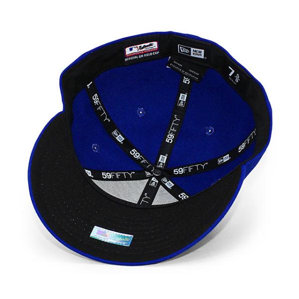 ニューエラ キャップ 59FIFTY ロサンゼルス ドジャース MLB ON-FIELD AUTHENTIC GAME LC LOW CROWN FITTED CAP LP BLUE