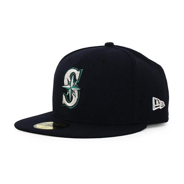 ニューエラ キャップ 59FIFTY シアトル マリナーズ MLB ON FIELD AUTHENTIC GAME FITTED CAP NAVY NEW ERA SEATTLE MARINERS 13554971