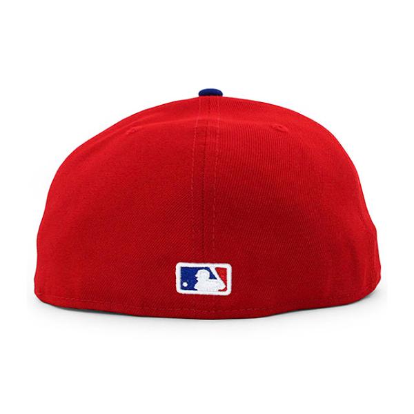 ニューエラ キャップ 59FIFTY フィラデルフィア フィリーズ MLB ON-FIELD AUTHENTIC GAME FITTED CAP RED