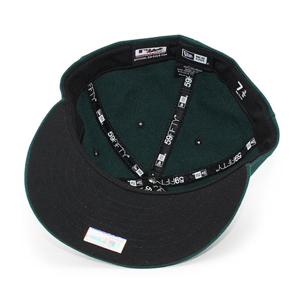 ニューエラ キャップ 59FIFTY オークランド アスレチックス MLB ON-FIELD AUTHENTIC ROAD FITTED CAP GREEN