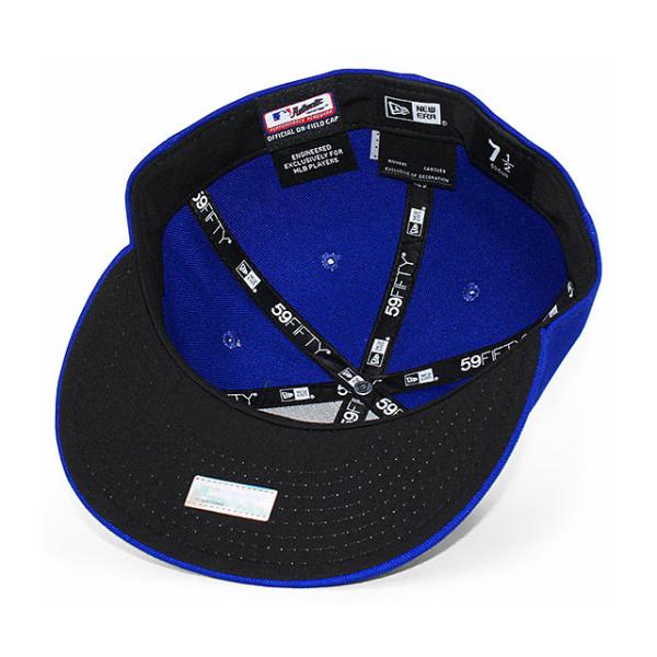 ニューエラ キャップ 59FIFTY FITTED ロサンゼルス ドジャース MLB ON-FIELD AUTHENTIC GAME BLUE