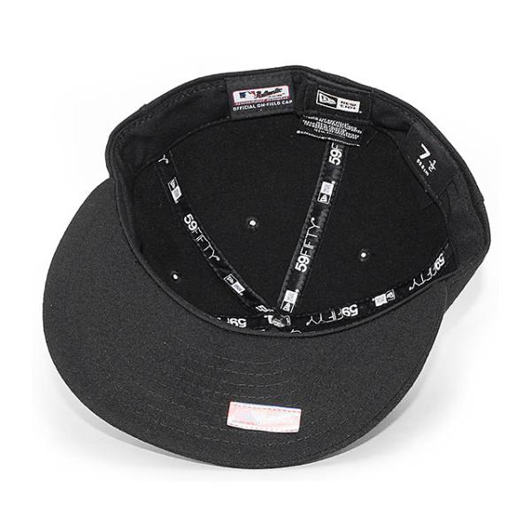 ニューエラ キャップ 59FIFTY シカゴ ホワイトソックス MLB ON-FIELD AUTHENTIC GAME FITTED CAP BLACK