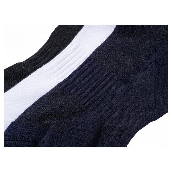 ニューエラ 靴下 SOCKS ANKLE 3PAIRS BLACK NAVY WHITE