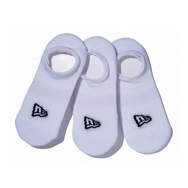 ニューエラ 靴下 SOCKS VERY SHORT 3PAIRS WHITE  NEW ERA ソックス ホワイト 3ペア