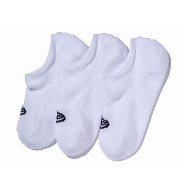 ニューエラ 靴下 SOCKS VERY SHORT 3PAIRS WHITE  NEW ERA ソックス ホワイト 3ペア