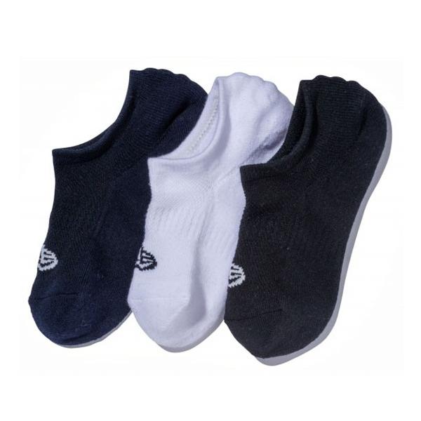 ニューエラ 靴下 SOCKS VERY SHORT 3PAIRS BLACK-NAVY-WHITE  NEW ERA ソックス ブラック ネイビー ホワイト 3ペア