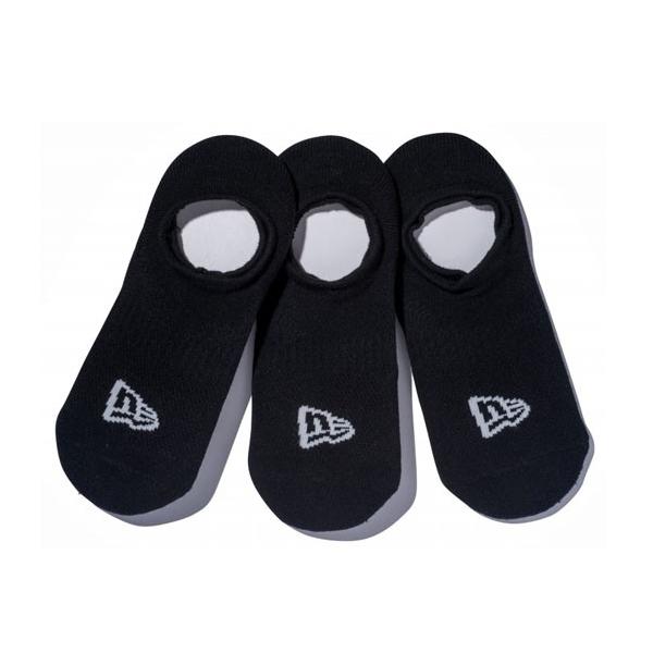 ニューエラ 靴下 SOCKS VERY SHORT 3PAIRS BLACK