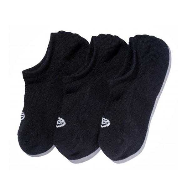ニューエラ 靴下 SOCKS VERY SHORT 3PAIRS BLACK