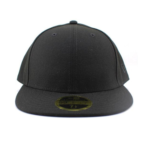 ニューエラ キャップ 59FIFTY BLANK LOW CROWN FITTED CAP LP BLACK