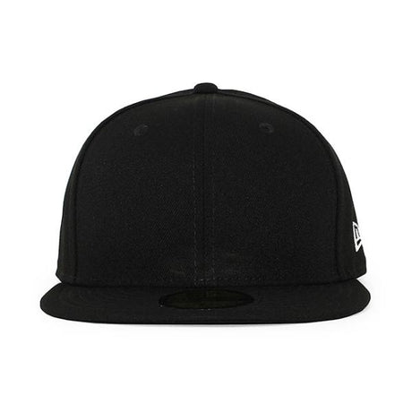 ニューエラ キャップ 59FIFTY BLANK BASIC FITTED CAP BLACK WHITE FLAG NEW ERA 13562266