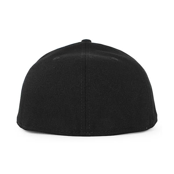 ニューエラ キャップ 59FIFTY BLANK BASIC FITTED CAP BLACK BLACK FLAG NEW ERA 13562268