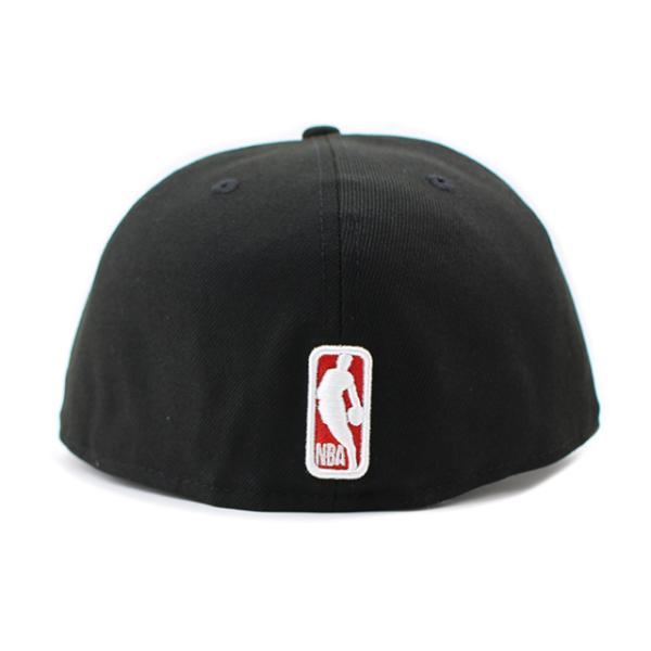 ニューエラ キャップ 59FIFTY シカゴ ブルズ NBA TEAM BASIC FITTED CAP BLACK