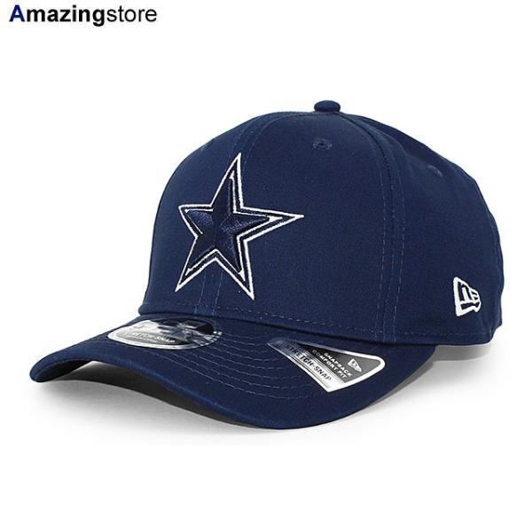 ニューエラ キャップ 9FIFTY ダラス カウボーイズ NFL STRETCH SNAPBACK CAP NAVY