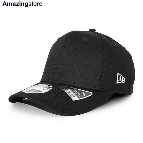 ニューエラ キャップ 9FIFTY ストレッチ スナップバック BLANK STRETCH SNAPBACK CAP BLACK