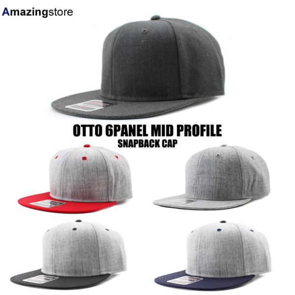 5色展開 オットー 6PANEL MID PROFILE SNAPBACK CAP OTTO