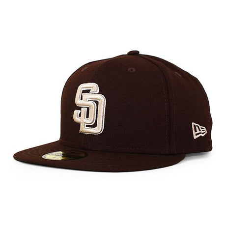 ニューエラ キャップ 59FIFTY サンディエゴ パドレス MLB ON FIELD AUTHENTIC ALTERNATE FITTED CAP BROWN NEW ERA SAN DIEGO PADRES 13554977