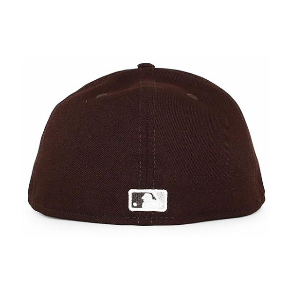 ニューエラ キャップ 59FIFTY サンディエゴ パドレス MLB ON FIELD AUTHENTIC ALT FITTED CAP BROWN