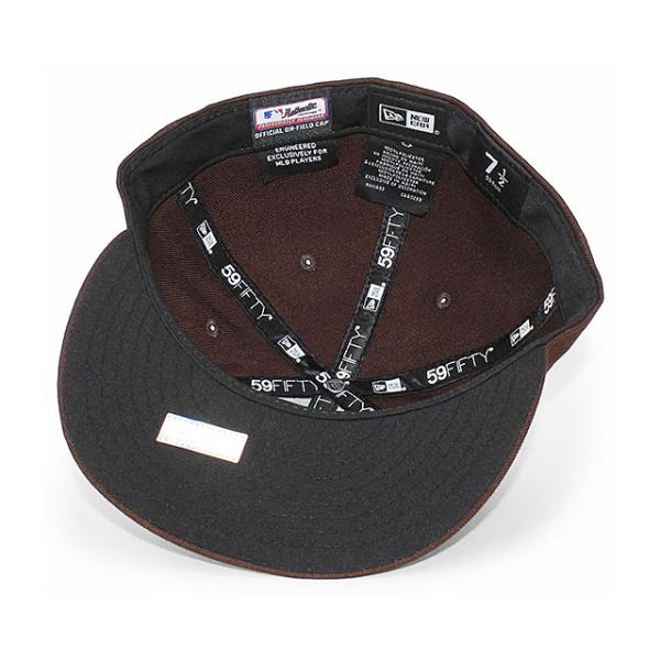 ニューエラ キャップ 59FIFTY サンディエゴ パドレス MLB ON FIELD AUTHENTIC ALT FITTED CAP BROWN