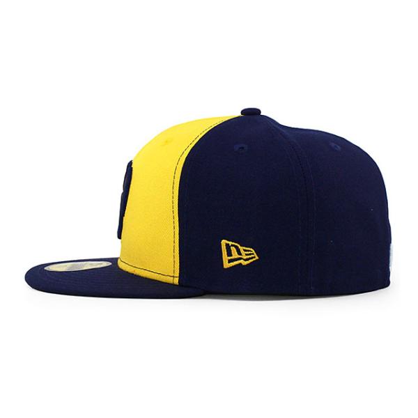 ニューエラ キャップ 59FIFTY ミルウォーキー ブルワーズ MLB ON FIELD AUTHENTIC ALTERNATE FITTED CAP GOLD
