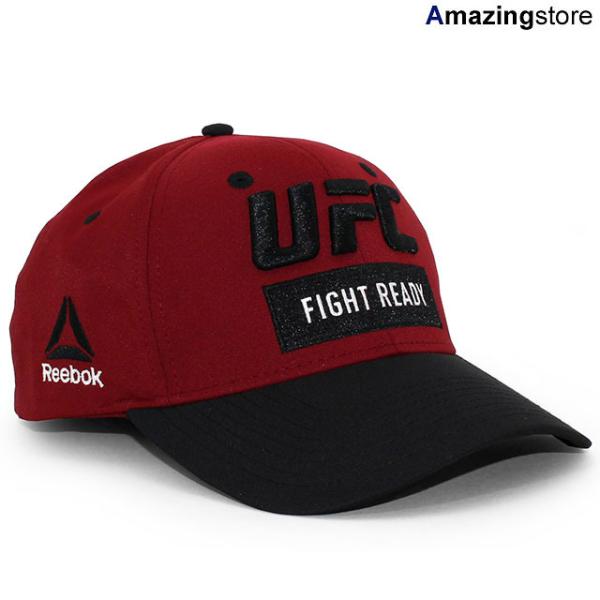 リーボック スナップバック キャップ UFC  STRUCTURED ADJUSTABLE SNAPBACK CAP RED-BLK  REEBOK