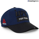 リーボック スナップバック キャップ UFC  STRUCTURED ADJUSTABLE SNAPBACK CAP NAVY-BLK  REEBOK