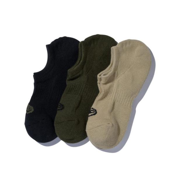 NEW ERA ソックス  SOCKS VERY SHORT 3PAIRS MILITARY MULTI  ニューエラ ベリーショート 3ペア