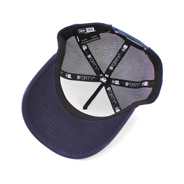 子供用 ニューエラ メッシュキャップ 9FORTY 埼玉西武ライオンズ YOUTH NPB A-FRAME TRUCKER MESH CAP WHITE