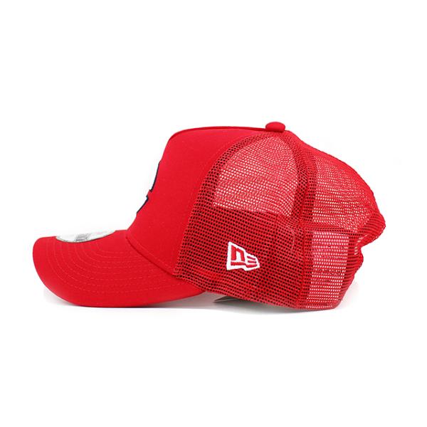 子供用 ニューエラ メッシュキャップ 9FORTY 広島東洋カープ YOUTH NPB A-FRAME TRUCKER MESH CAP RED