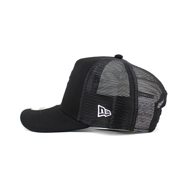 子供用 ニューエラ 9FORTY メッシュキャップ 福岡ソフトバンク ホークス YOUTH NPB A-FRAME TRUCKER MESH CAP BLACK