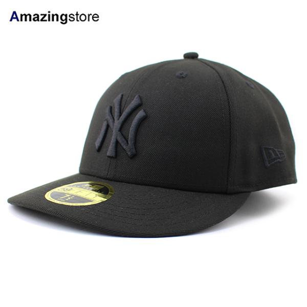 ニューエラ キャップ 59FIFTY ニューヨーク ヤンキース MLB BLACKOUT LC LOW CROWN FITTED CAP LP