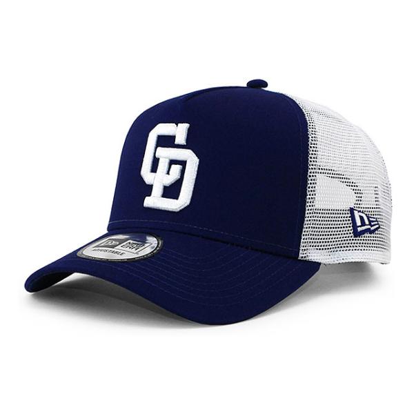 ニューエラ キャップ 9FORTY メッシュキャップ 中日ドラゴンズ NPB A-FRAME TRUCKER MESH CAP DK ROYAL